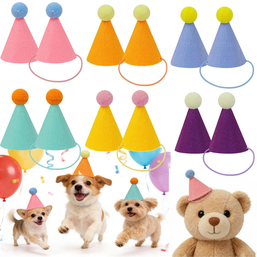 3/6 Stück Haustier-Partyhüte B – Party Hat Cone Bewertung und Preis