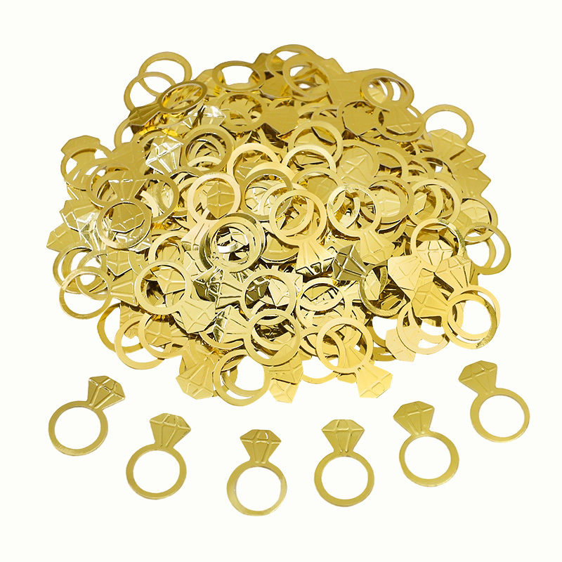50 Stück/Beutel Gold Diamant R – Papercraft Supply Confetti Bewertung und Preis